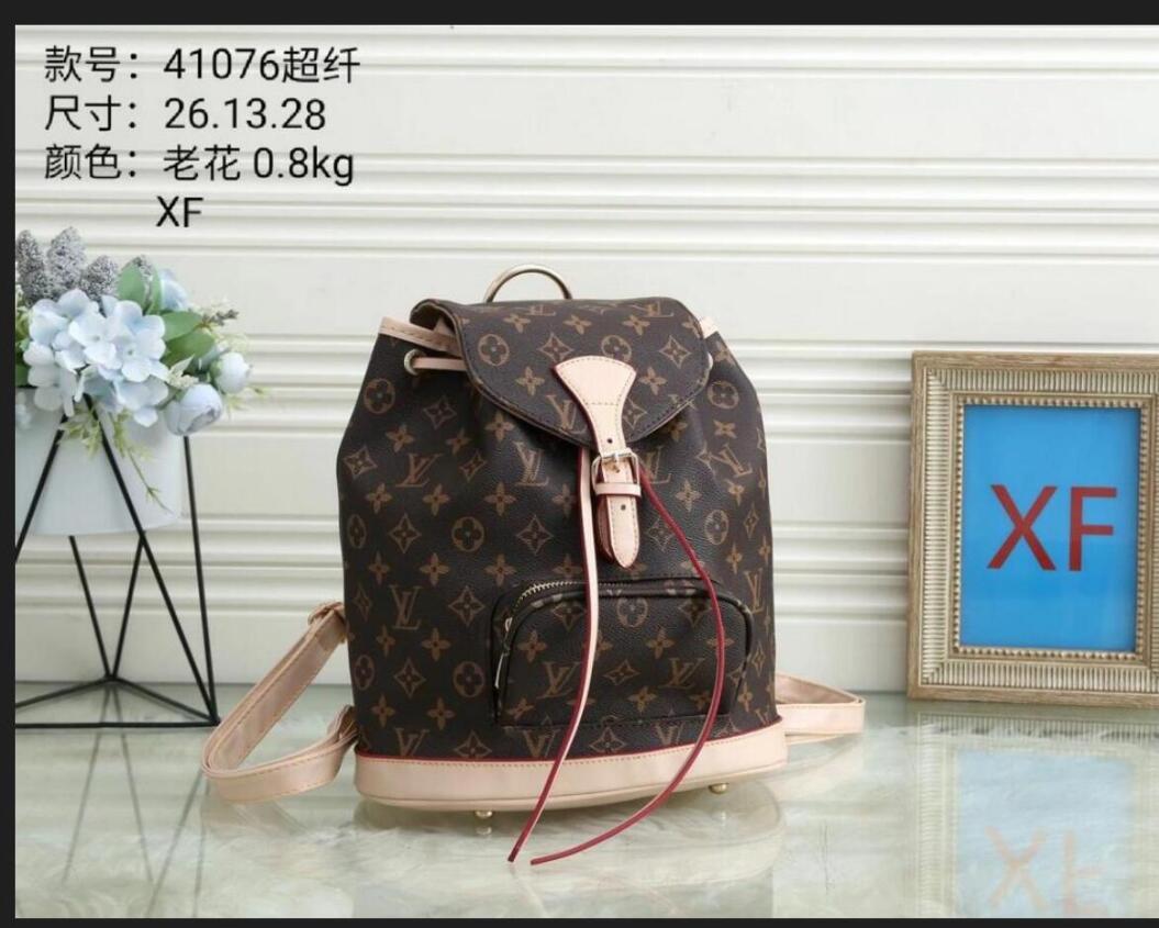 

03 LV LOUIS VITTON CHRISTOPHER backpack for wome handbag purse men fashion back pack shoulder bag package leather messenger bag