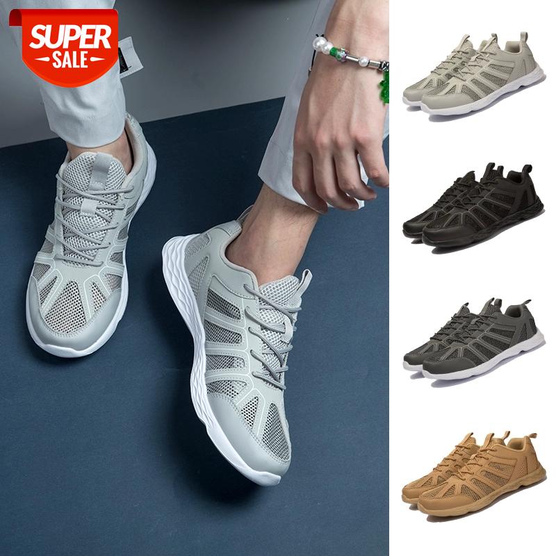

Men Casual Shoes Mesh Breathable Lightweight Mens Shoes Summer Leaky Water Footwear Men's Loafers chaussure homme Big Size 40-50 #mm9o