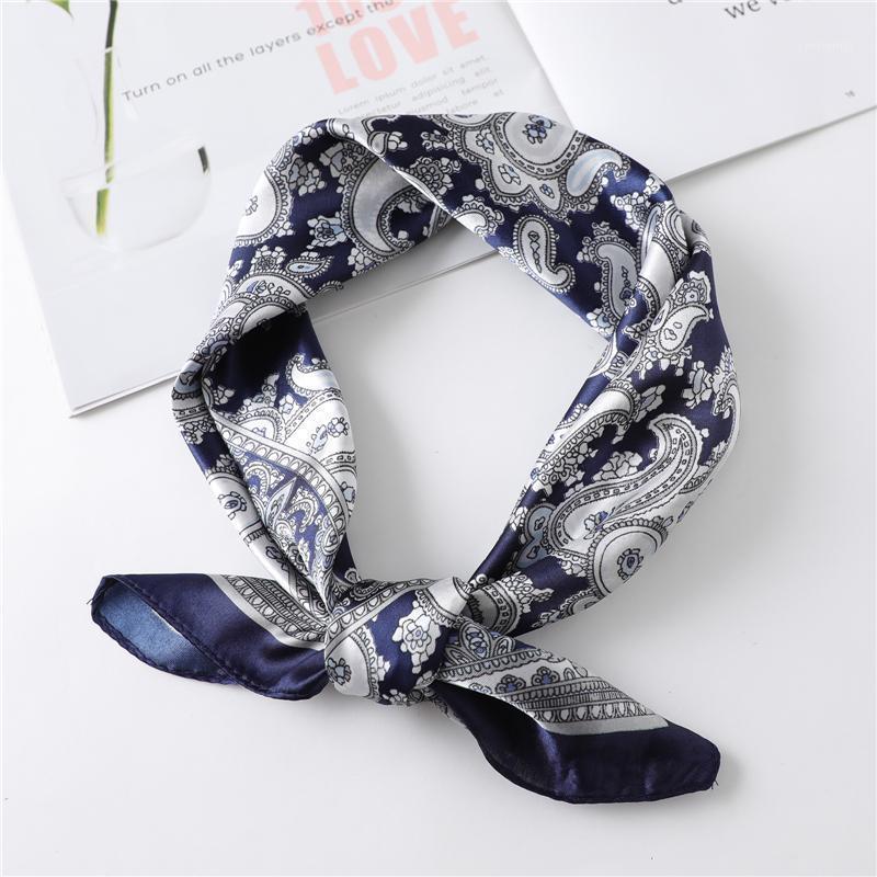 

Scarves Small Square Silk Scarf For Lady Neck Hair Band Bag Tie Fashion National Print Foulard Neckerchief Bandana Shawls And Wraps1