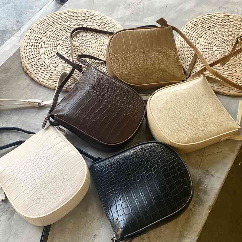 

Qiaoge's new mini mobile phone bag in early spring, White