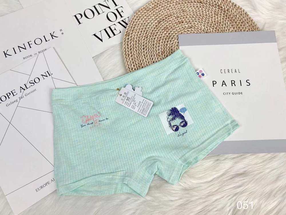 

panties 051 girls' Pes cartoon boxers printed children's Boxers, Camo