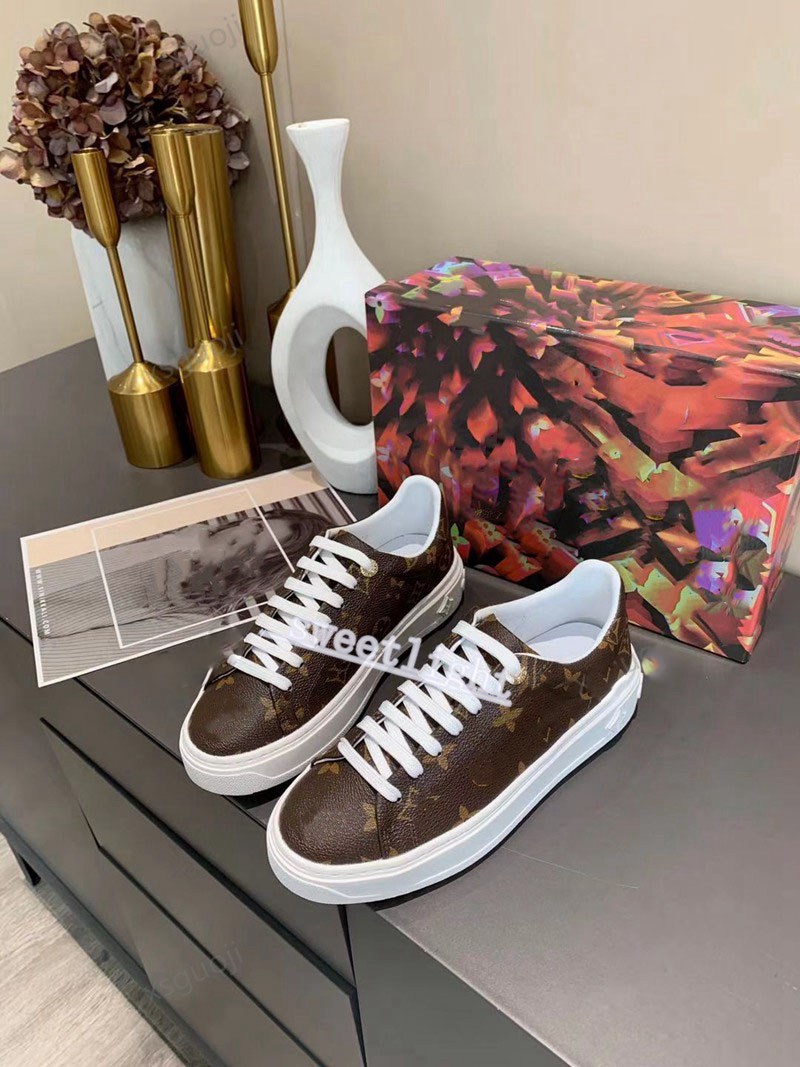 

New Fashion Products Explosion Sneakers Men's Luxury Casual Shoes Designer Printed Shoes Canvas Leather Shoes Followers with Box, Black;red