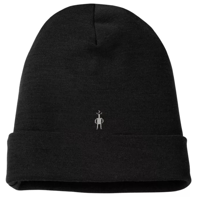 

2021 New Smartwo*l Unisex Cuffed 2 Layer 100% Merino Rie Beanie Men Women Wool Cap Soft Warm Hat Osfa Nfob, Dk gray