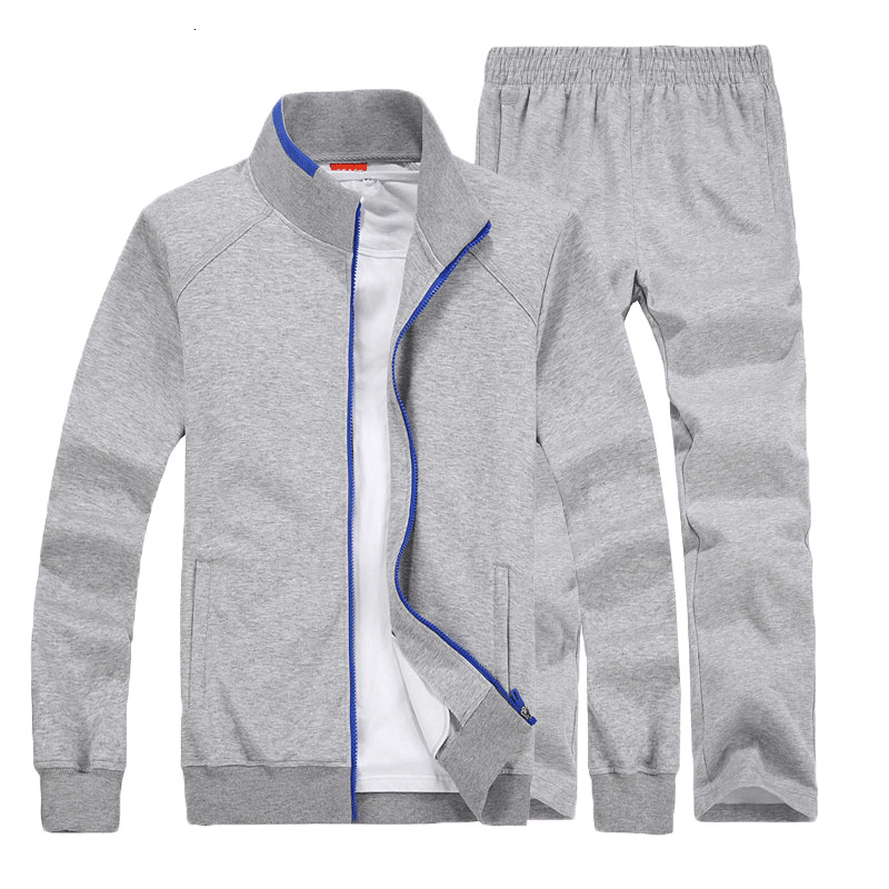 

2021 New Track Autumn Sports Sweater Hat Mens Jacket Casual Tracksuit for 2 Pieces Set Solid Men Sweat Suit -8xl 4crb, Blue