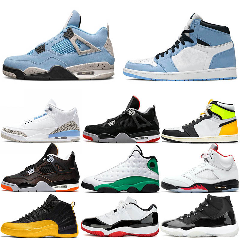 

Jumpman 1 Men Basketball Shoes University Blue Black Infrared Volt Gold Bred Trainers Concord Jubilee 11s Factory footwear Sports Sneakers