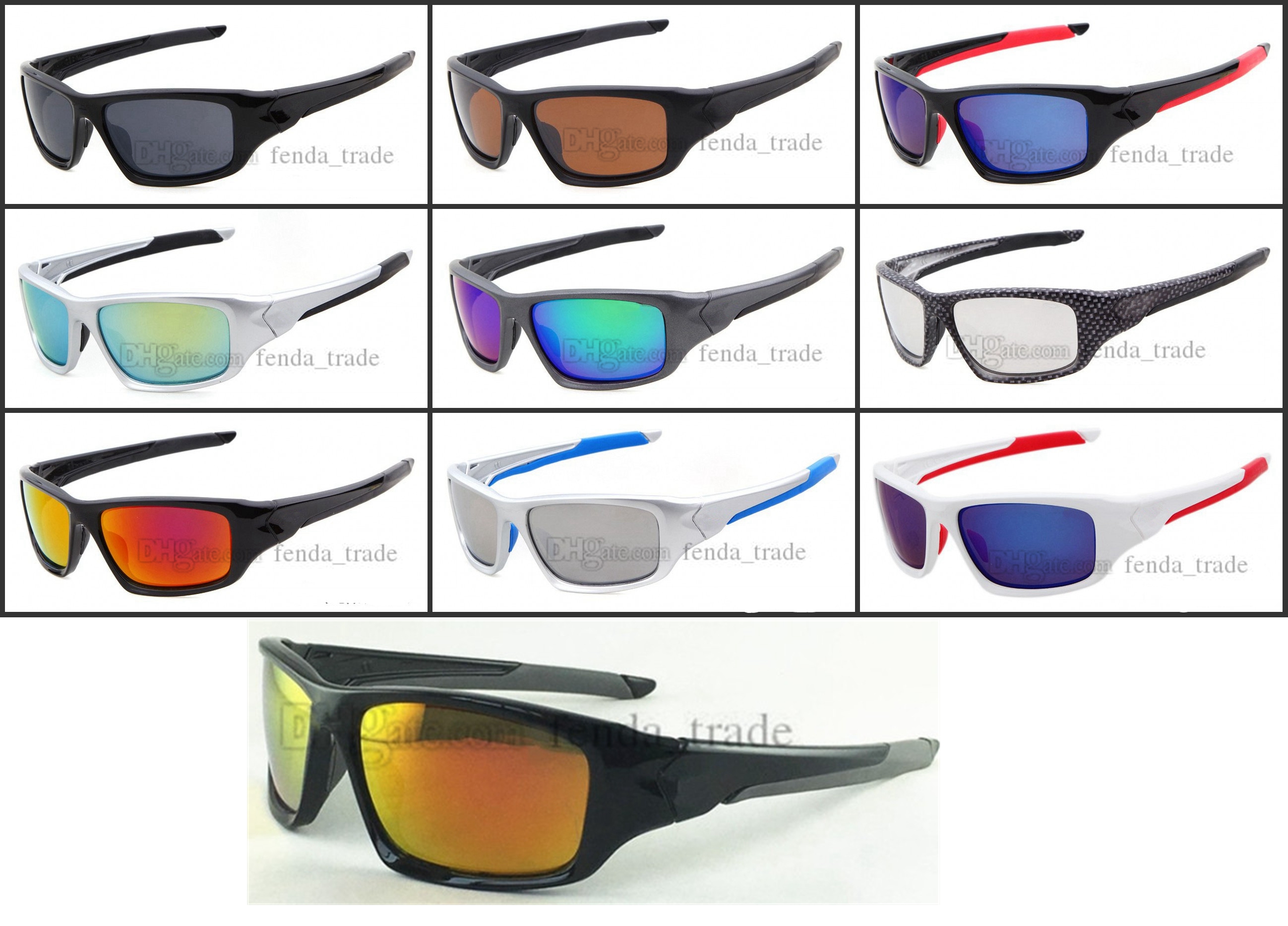 

Factory Price Cycling Sunglasses UV400 Protection Outdoor Sport Fishing Bicycle Hiking Cycling Glasses Windproof Cycling Eyewear 10PCS