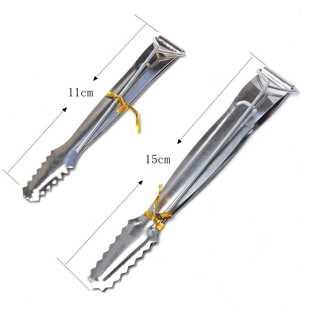 

Hookah Tong 11CM 15CM Mini Metal Gear Stailess Steel Shisha Charcoal Clamp Metal clip hookah clip Smoking Cigarette Clean Tool