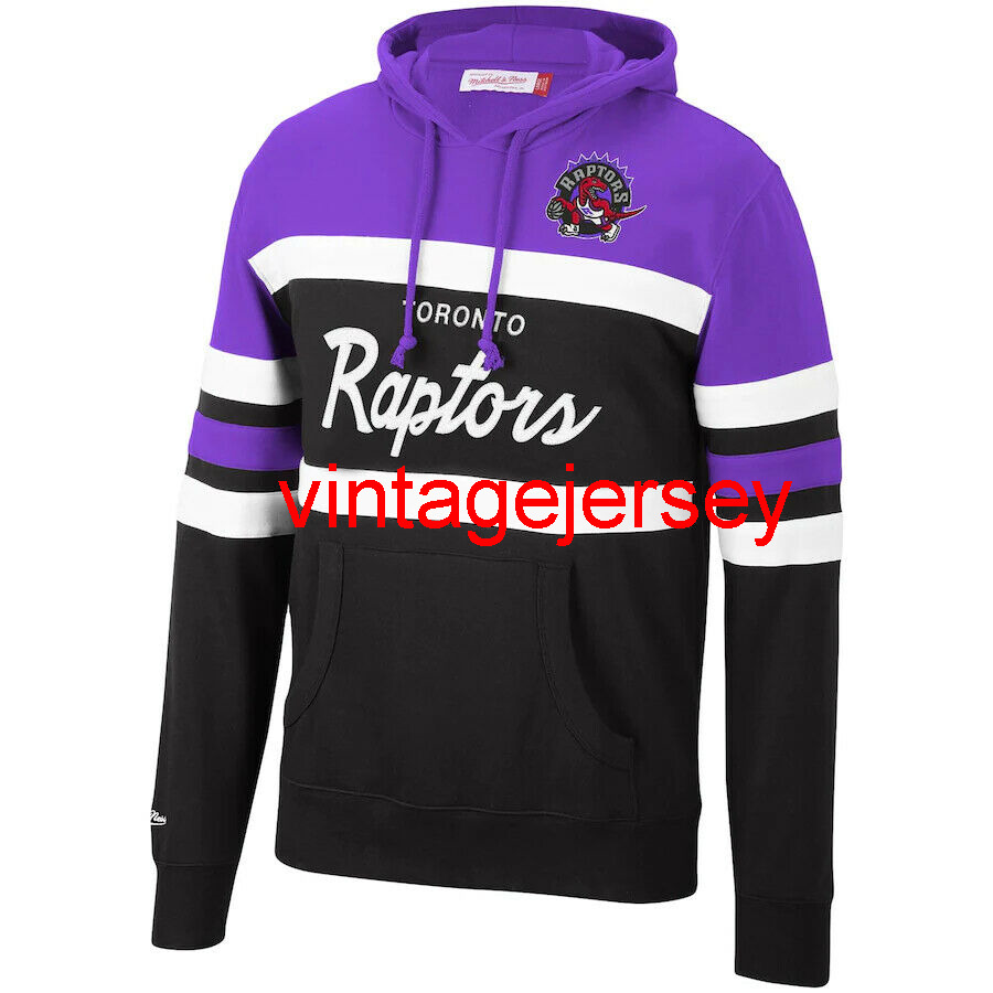 

Toronto Mitchell & Ness Head Coach Pullover Hoodie Size -3XL, Black