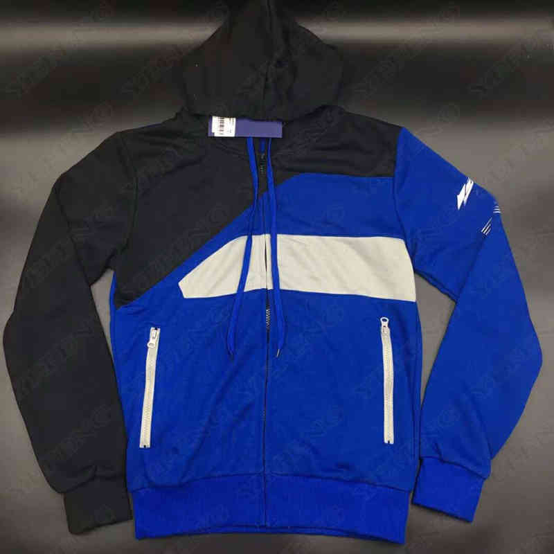 

Motorcycle for Yamaha Racing Blue Hoody Pure Cotton Warm Men' Sweater, Beige