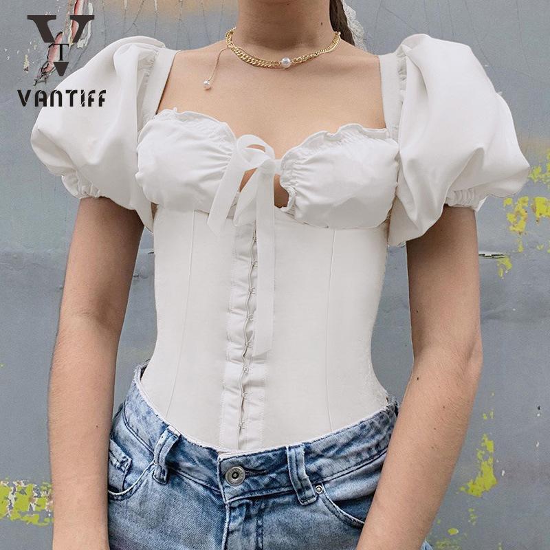 

Women' T-Shirt Summer Y2k Shirt Short Sleeve T- Women Bodycon Shirts Drawing Pleats Crop Navel Tie Top Clothing