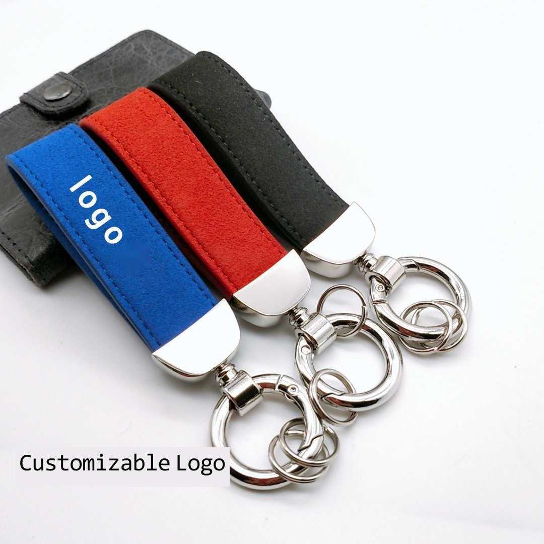 

Customized High-end Suede Alcantara Chain Trend Car Key Accessories