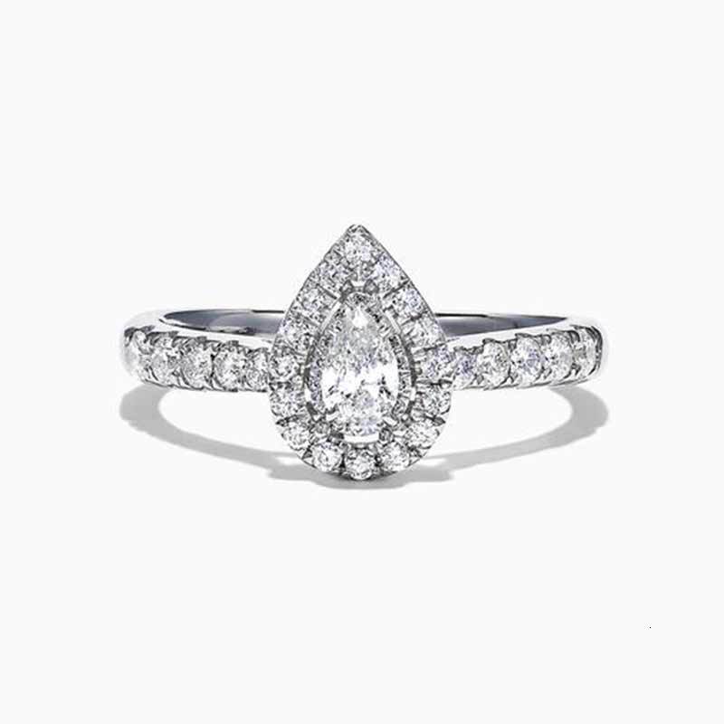 

Mens and womens RING CaoShi's best selling drop shaped zircon women's classical style banquet jewelry