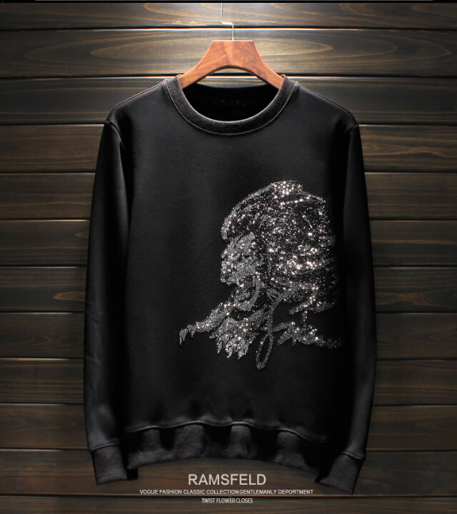 

2021 Sweatshirt Men Fashion Hoodies Mens Casual Brand New Arrival Hoody Men's Pullover Sweatshirts Slim Fit High Quality Cuo4, As shown