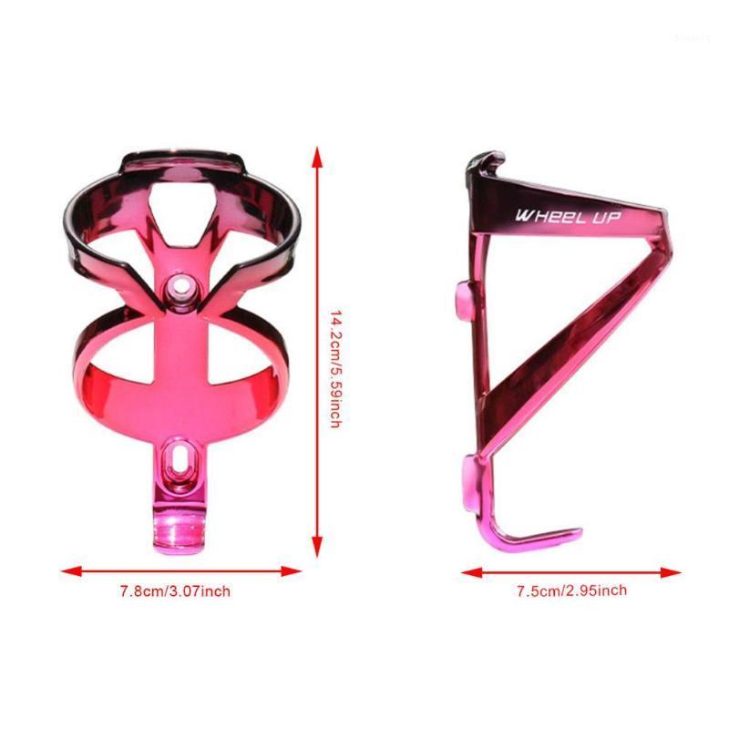

Colorful Bicycle Water Bottle Holder High Strength Rainbow MTB Road Bike Water Bottle Cage Cycling Accessories1