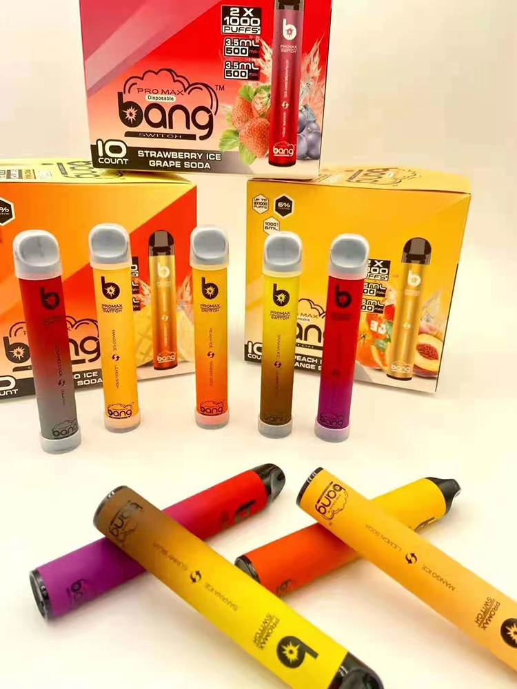

Bang XXL Bang Pro Max Switch Disposable Device Kit Vape 2 IN 1 6ml Pods 2000 Puffs 1100mAh Battery XXtra Double Pen Ezzy