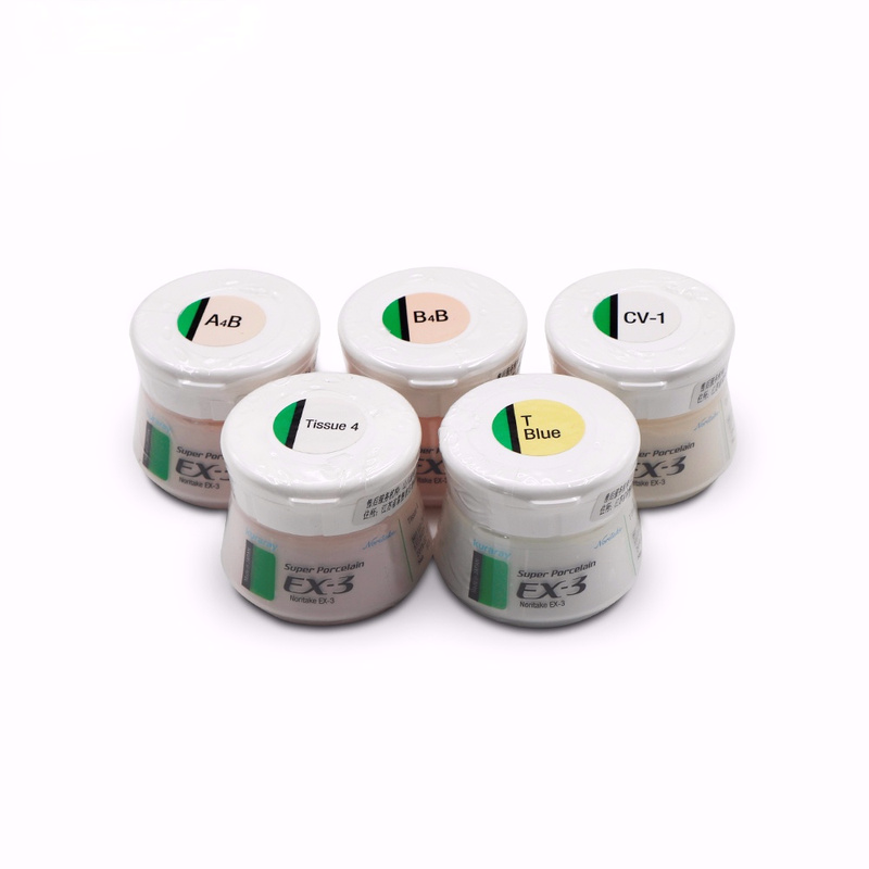 

Noritake Body Porcelain Ceramic Powder A1B A2B A3B A3.5B A4B NA1B NA2B NA3B NA3.5B NA4B 50g Dental Materials