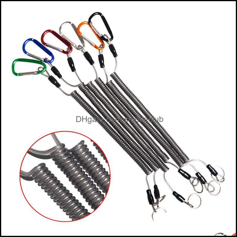 

Aessories Sports & Outdoors 6Pcs Lanyards Boating Mticolor Ropes Kayak Cam Secure Pliers Lip Grips Tackle Fish Tools Fishing Aessory 734 Z2