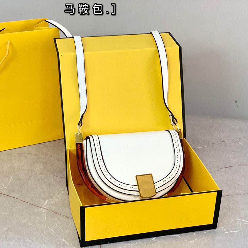 

Purse Black Friday new half moon saddle buckle Single Shoulder Messenger large capacity women's bag, Picture color