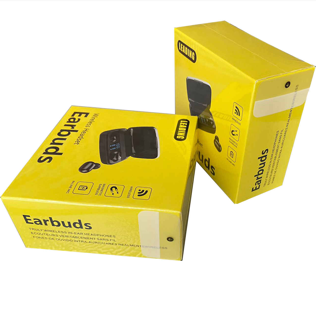 

Wireless Earphone earphones Chip Transparency Metal Rename GPS Wireless Charging Pro Bluetooth Headphones Generation In-Ear Detection DROPSHIP, White