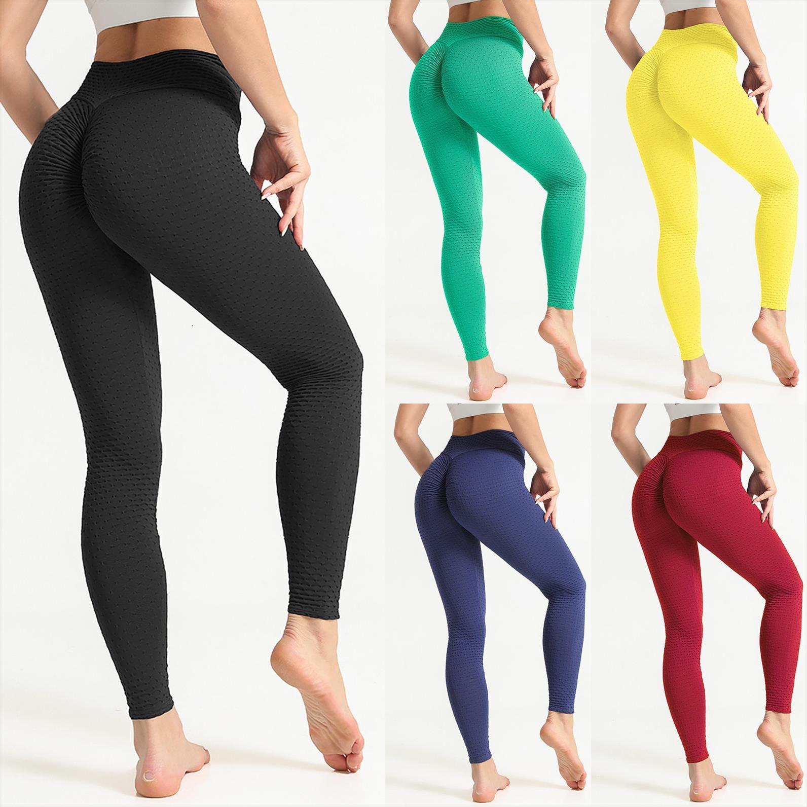 

seamless fitness sports running suits women leggings gym clothing high waist workout yo ga pants, Black