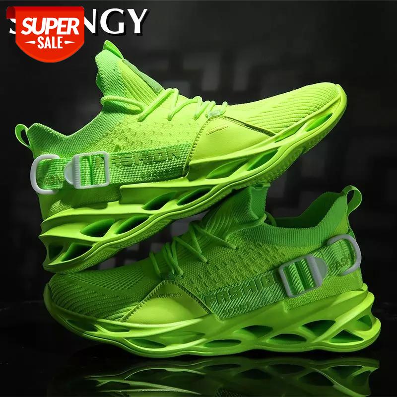 

Men Sneakers Black Mesh Breathable Running Sport Shoes Male Lace Up Non-slip Men Low Athletic Sneakers Casual Mens Shoes #0m8M