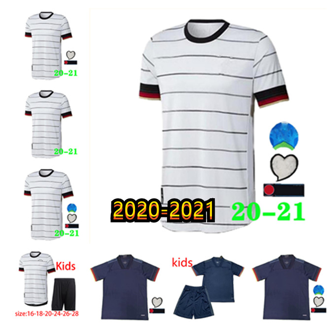 

men's and children's germany 20212020 football shirt home and away team shirt hummels kroos draxler reus muller golf kimmich footb, Black;yellow