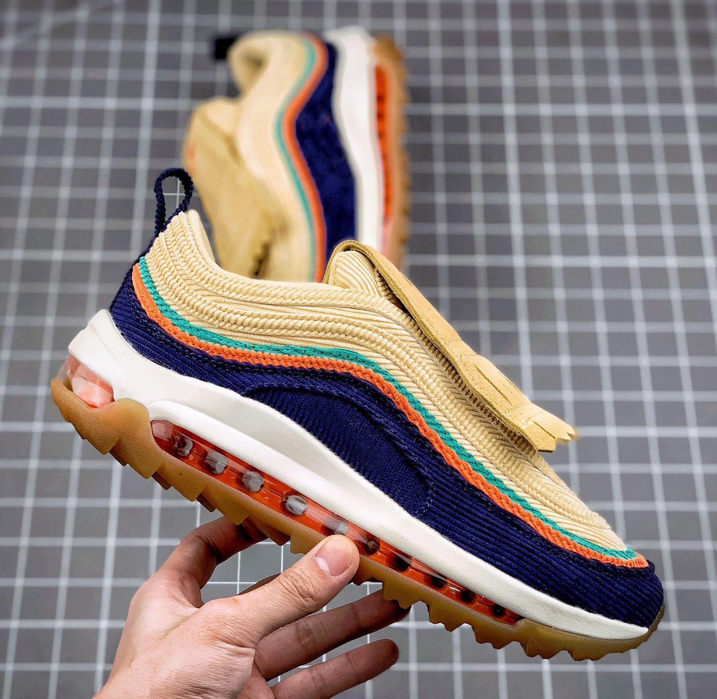 

Hot Sale Mens Womens 2021 Max 97 Running Shoes air vapor airmax Laser Orange Triple Black White Runners Sports Sneakers Trainers A2