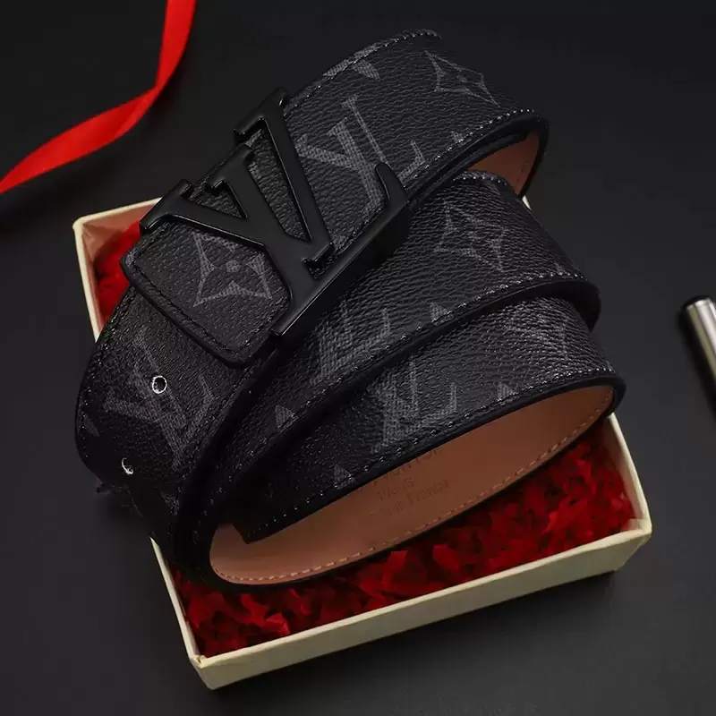 

With box VITTON VUTTON 2021 Fashion Big Buckle Genuine Leather Belt Belts Men Women High Quality New Mens Belts