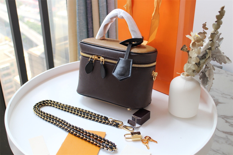

2021 high-end handbag lady chain shoulder bag, leather luxury late span bags