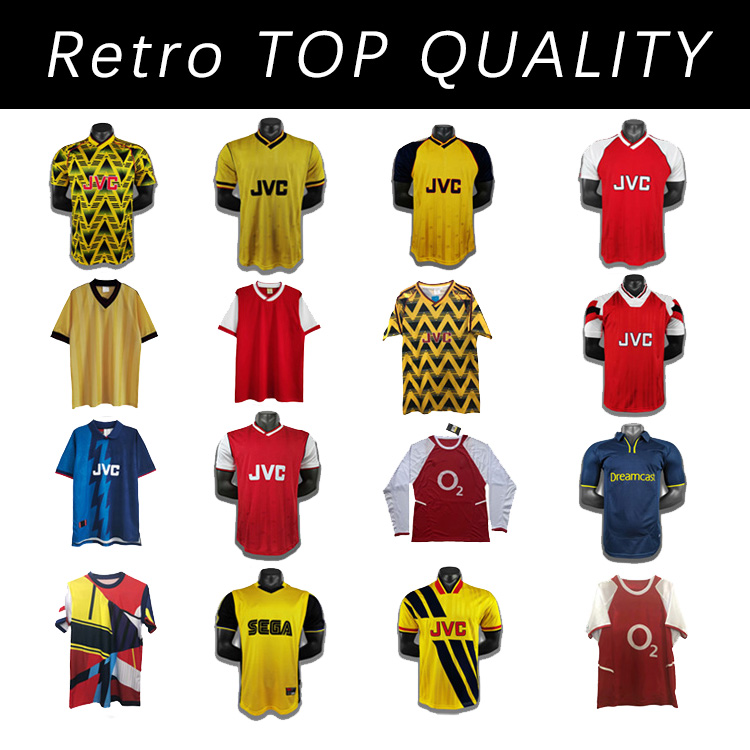 

HENRY Retro soccer jersey 05 06 Vintage PIRES REYES 20th football shirt 07 08 98 99 BERGKAMP rosicky anniversary 88 89 Final 2014 xxl, Black;yellow