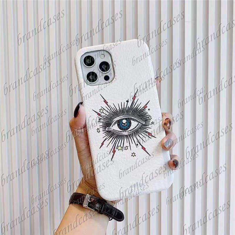 

Design luxury leather eyes Cell Phone Cases For iPhone 13promax 13pro 13 12 11Promax XSMAX 7 8PLUS XR XS X Cover case Couqe fundas292x, Style 1