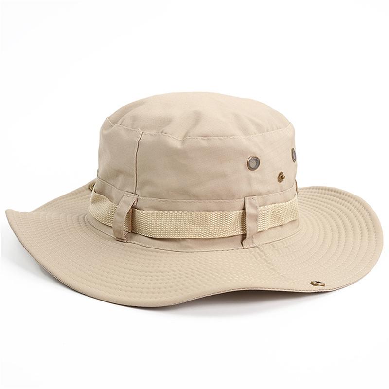 

Berets Outdoor Summer Sun Hat Wide Brim Breathable Mountaineering Hiking Bucket Anti-UV Protection Sunshade Fishing, Green