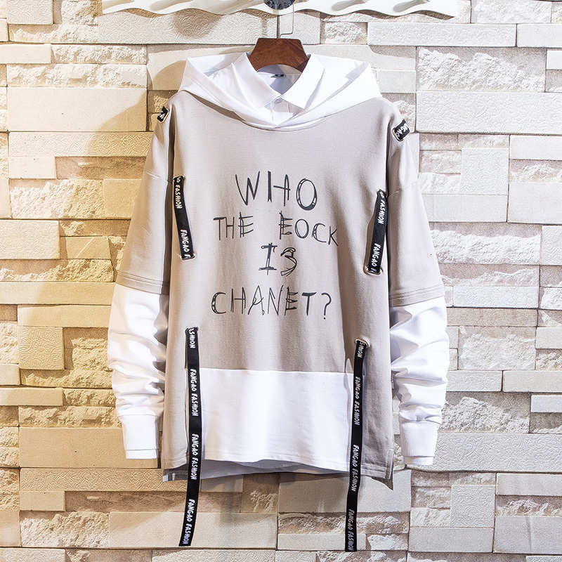 

2021 Casual Men Women Spring Autumn New Hooded Hoodie Fashion Streetwear Sweatshirts Hip Hop Harajuku Male Tops Kh6r, Beige