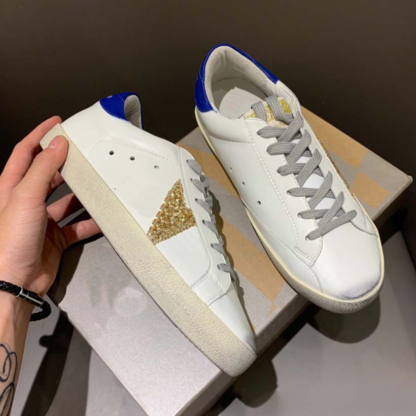 

Designer Shoes Men Women Sneakers Autumn and winter leather platform casual shoe chaelsea Classic Do-old Dirty Trainers Brand sneaker Golden With Box, #28