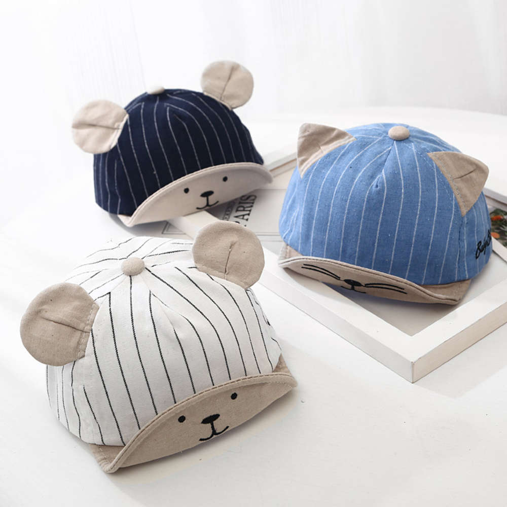 

,snapback Baby Hat spring and autumn thin 1-year-old 2 Boys Baseball children 0 baby cap 6-12 months 3 trendy, Blue;gray