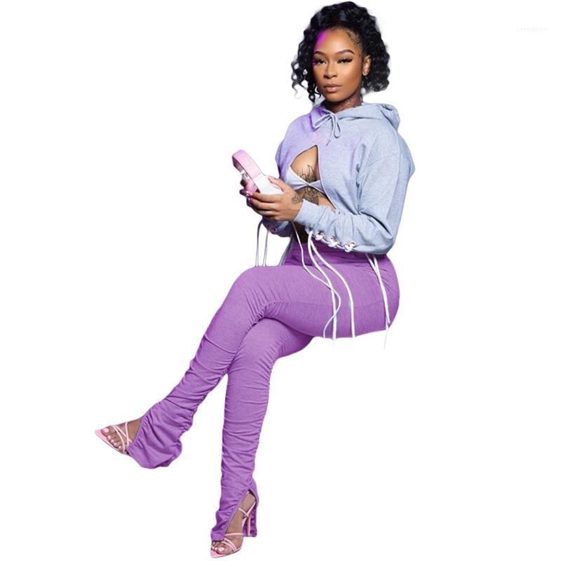 

Women's Pants & Capris Ruched Stacked Sweatpants Women With Split Hem High Waist Pencil Trousers Korean Style Stretwear Casual Jogger Pants1, Black;white