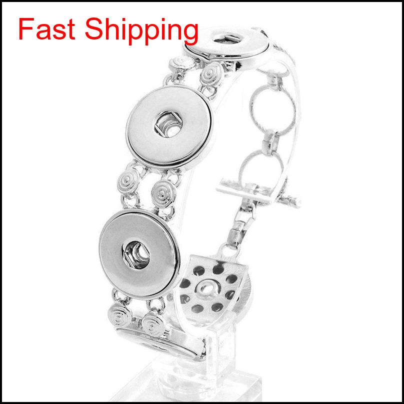 

Hot button Bracelet 18mm button insect Bracelet DIY jewelry, Black