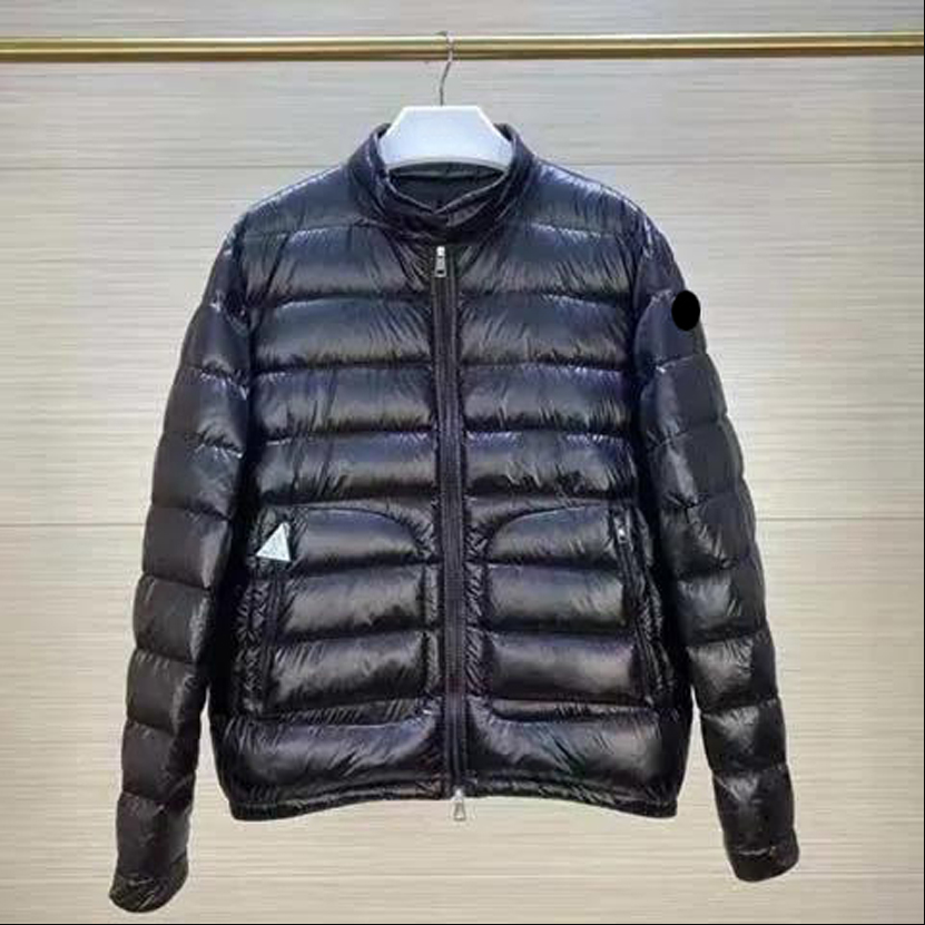 

Designer Mens Down Parkas Casual Embroidered Letter Badge Womens Downs Jackets, Black