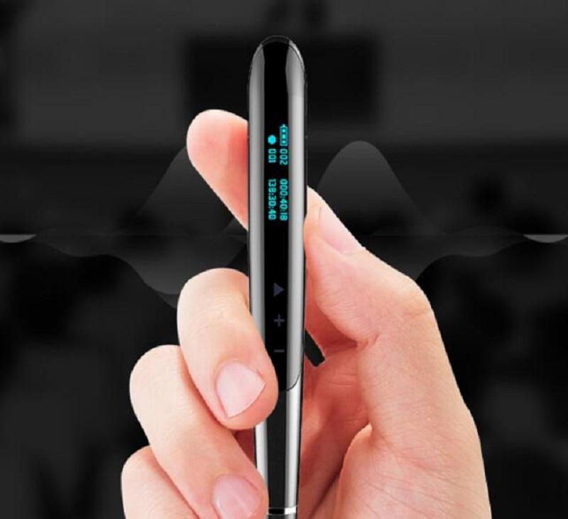 Digital Voice Recorder Professional Dictaphone MP3 Player LED Display Pen Hidden Audio Sound 4/8/16GB-image-720302544