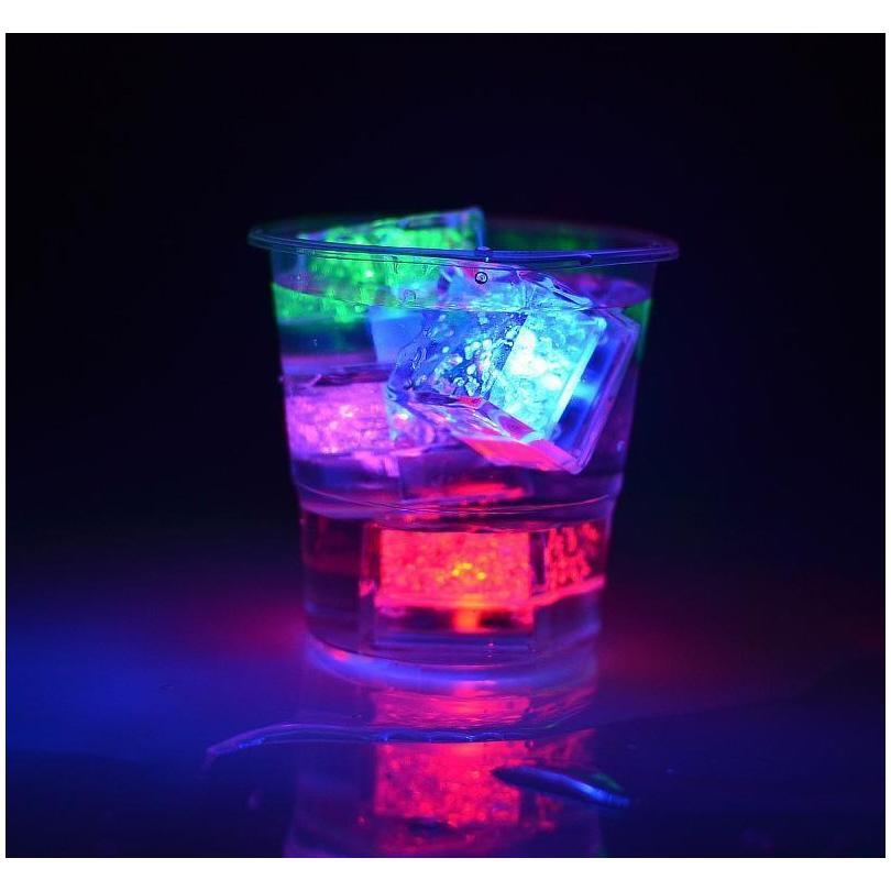 

240pcs High Quality Flash Ice Cube Water-actived Flash Led Light Put Into Water Drink Flash Matically For P jlloRV xmh_home