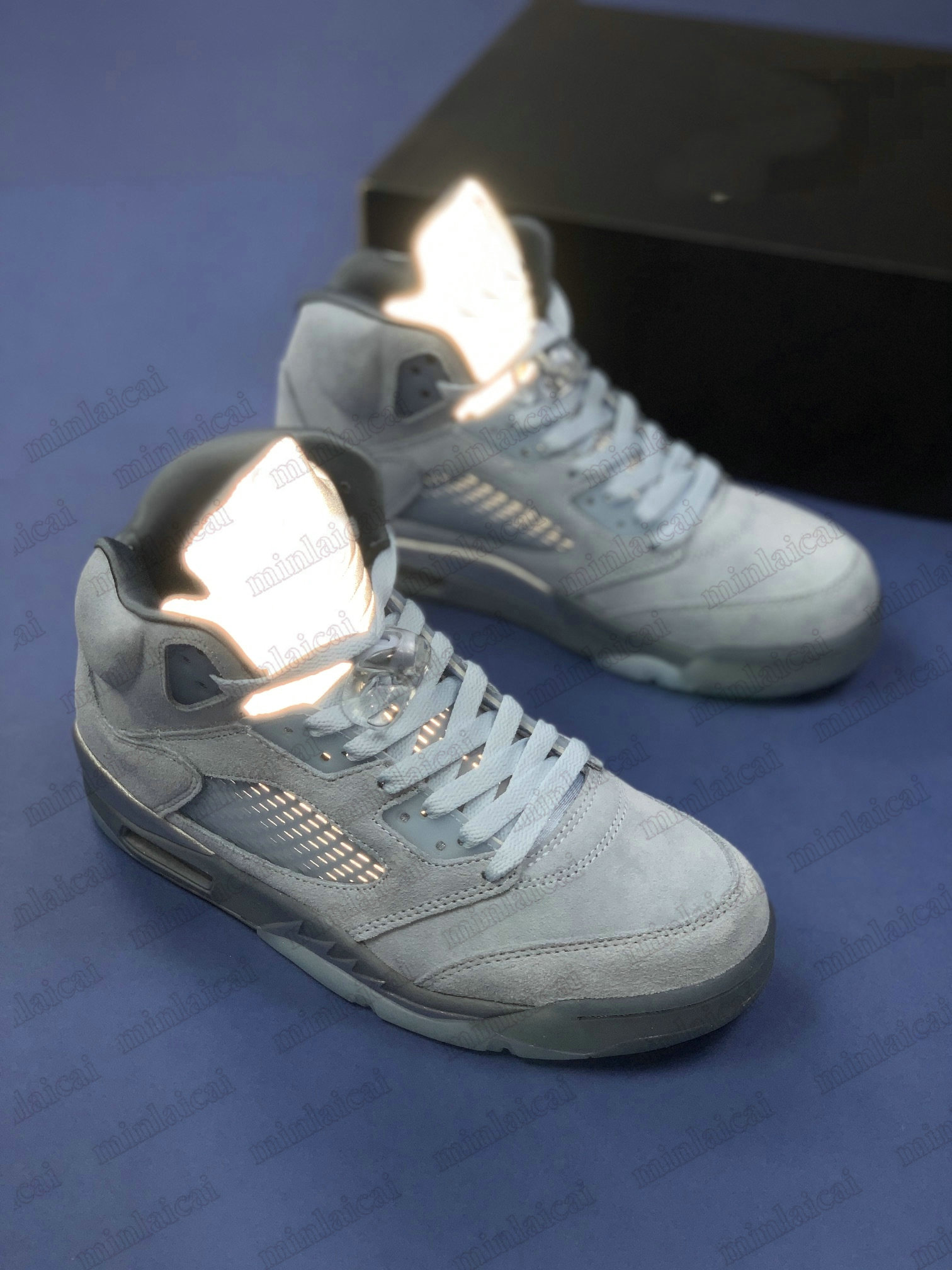 

5 Racer Blue Shoes Black 5S Bluebird Ice P51 Camo GS 3M Sliver High Military Camouflage Mens Basketballs Shoe Jumpman Outdoor Sports Sneakers, No shoes