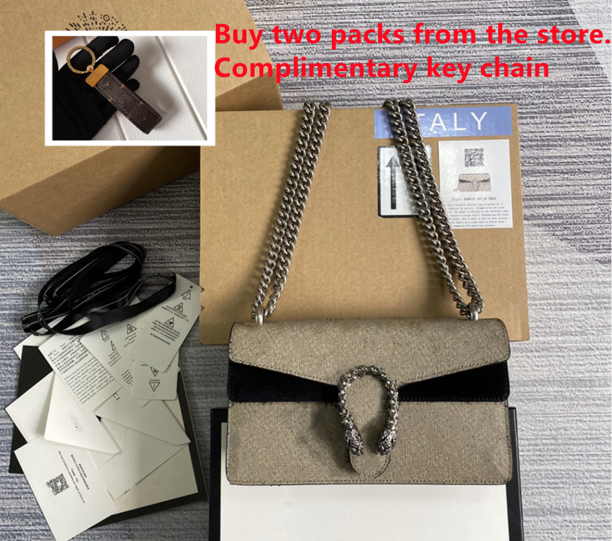 

Wholesale Leather G clutch for women Evening Bags fashion chain lady shoulder bag handbag presbyopic mini package messenger card holder purse Cross body bag, Original box