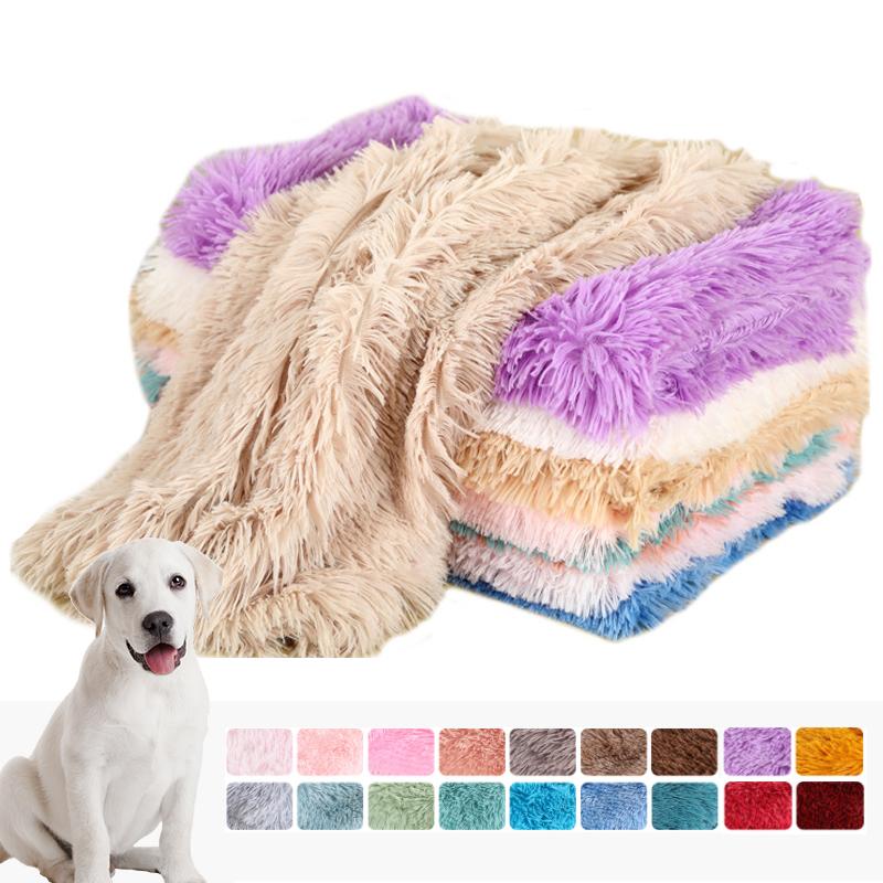 

Kennels & Pens Extra Soft Warm Fluffy Plush Dog Blanket Pet Sleeping Mat Cushion Mattress Throw Blankets For Small Medium Large Dogs Cats