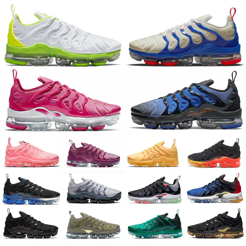 

Tn Plus Mens Running Shoes Since 1972 Orange Gradients SwingMan USA Triple Black White Red Royal Yolk Atlanta Bubblegum Fresh men women trainers sports sneakers 36-47, Color#10