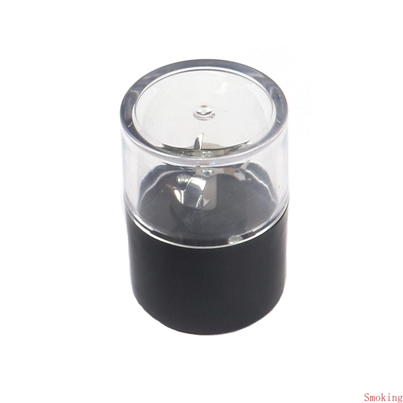 

Electric Tobacco Grinder Crusher Herb Smoking Grinders Flashlight Pollen Cigarette Aluminum Alloy Metal Herbal Handheld Chopper with USB Charger