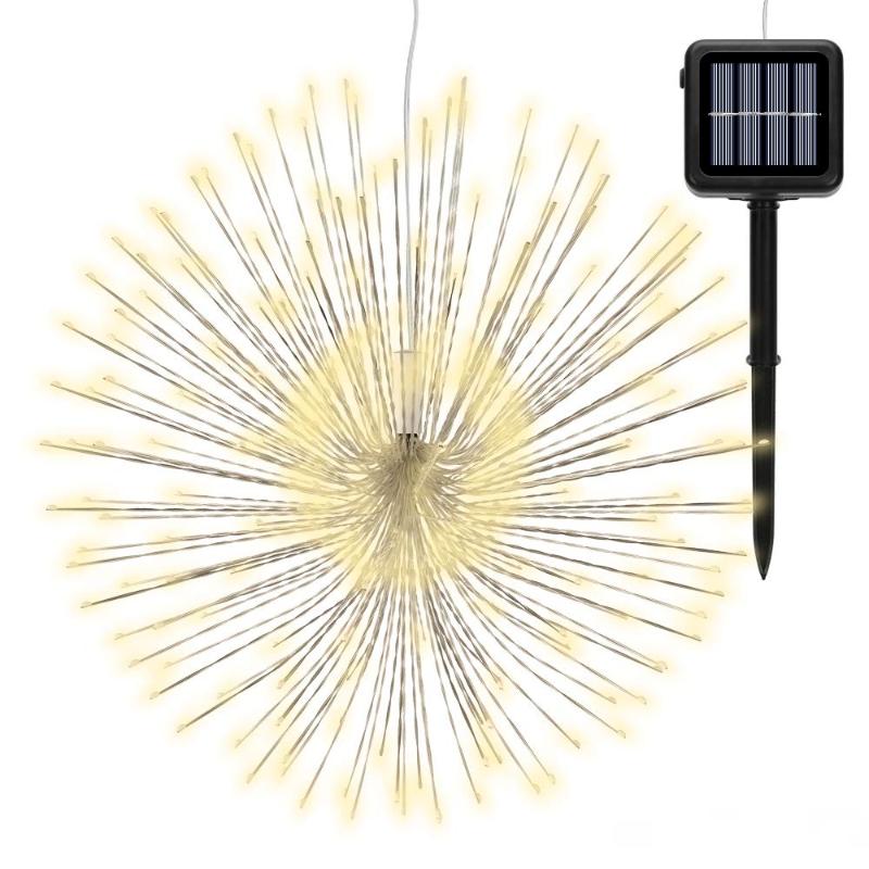 

150 led Fireworks Solar String lights For Garden Decoration Bouquet LED lamp Christmas Festive Fairy lights Outdoor Solar lamp