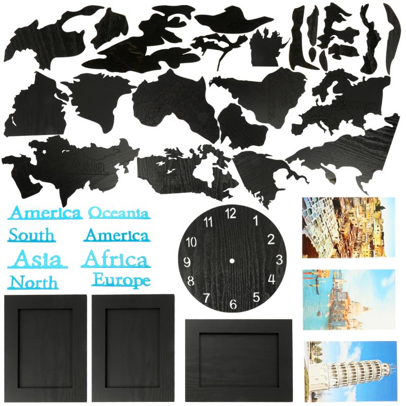 

Wall Clocks 1 Set Clock Stickers Po Frames Decal Home Art Decor