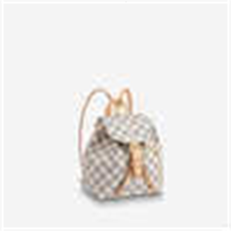 Sac à dos en cuir Sacs Sacs N44026 Sacs à dos Speronne Sperone Femmes BB Oxydé White Business Grid CLASSIC