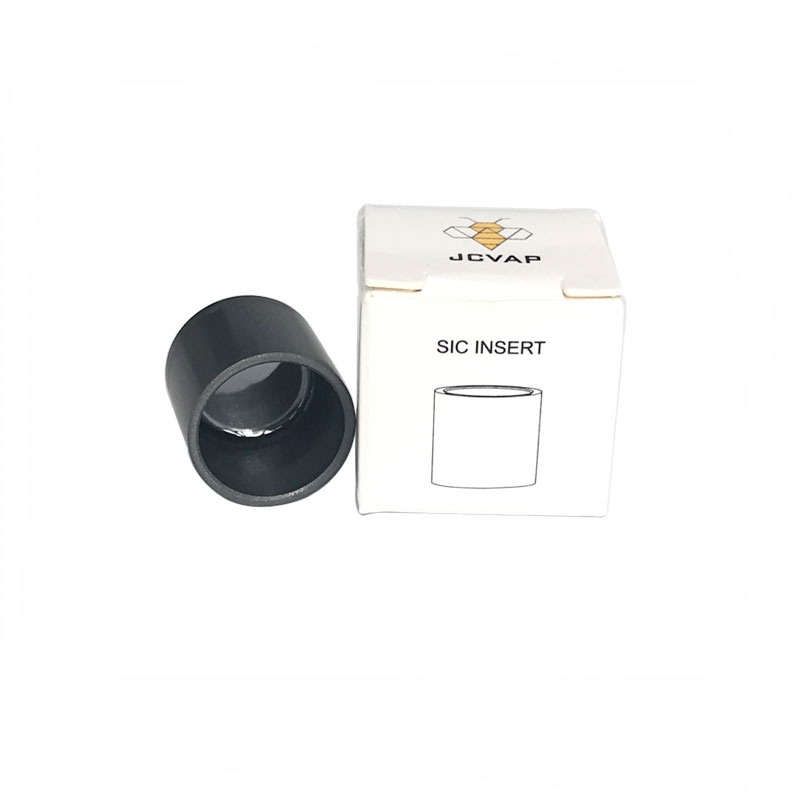 

JCVAP Polish SIC insert silicone carbide ceramic smoking bowl for peak No Chazz Atomizer Replacement Wax Vaporizer