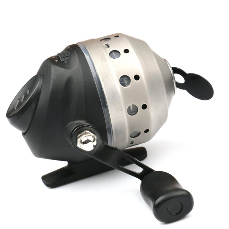 

Fishing Reel 4.3:1 Metal Stainless Steel Spincast Bow Crossbow Casting Reel Spinning Inner Line MM25